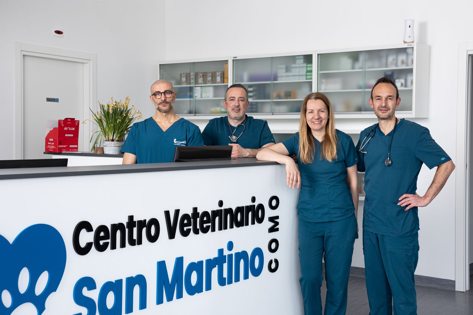 I Soci del Centro Veterinario San Martino: i quattro soci